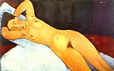 Amedeo Modigliani Nude with a Necklace
